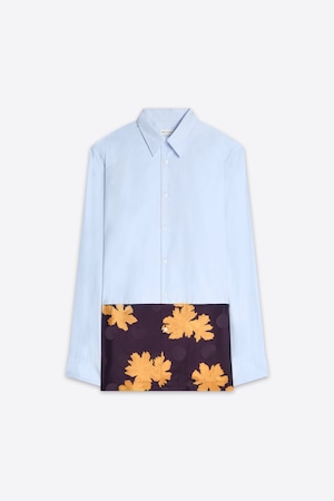 DRIES VAN NOTEN【CAPERO 3314 M.W.SHIRT -LIGHT BLUE-】