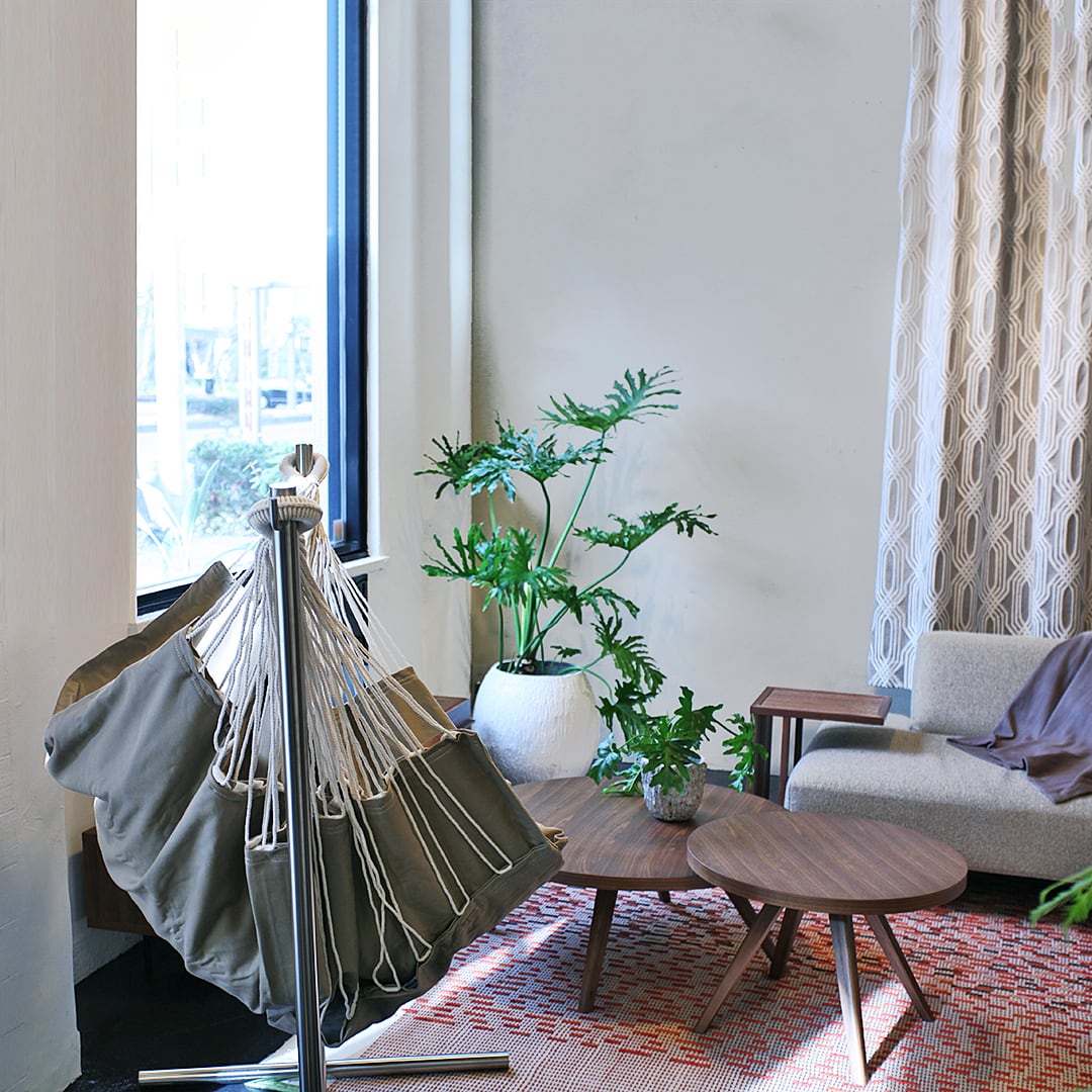 アイシー リビングテーブル ウォールナット M［リアルスタイル