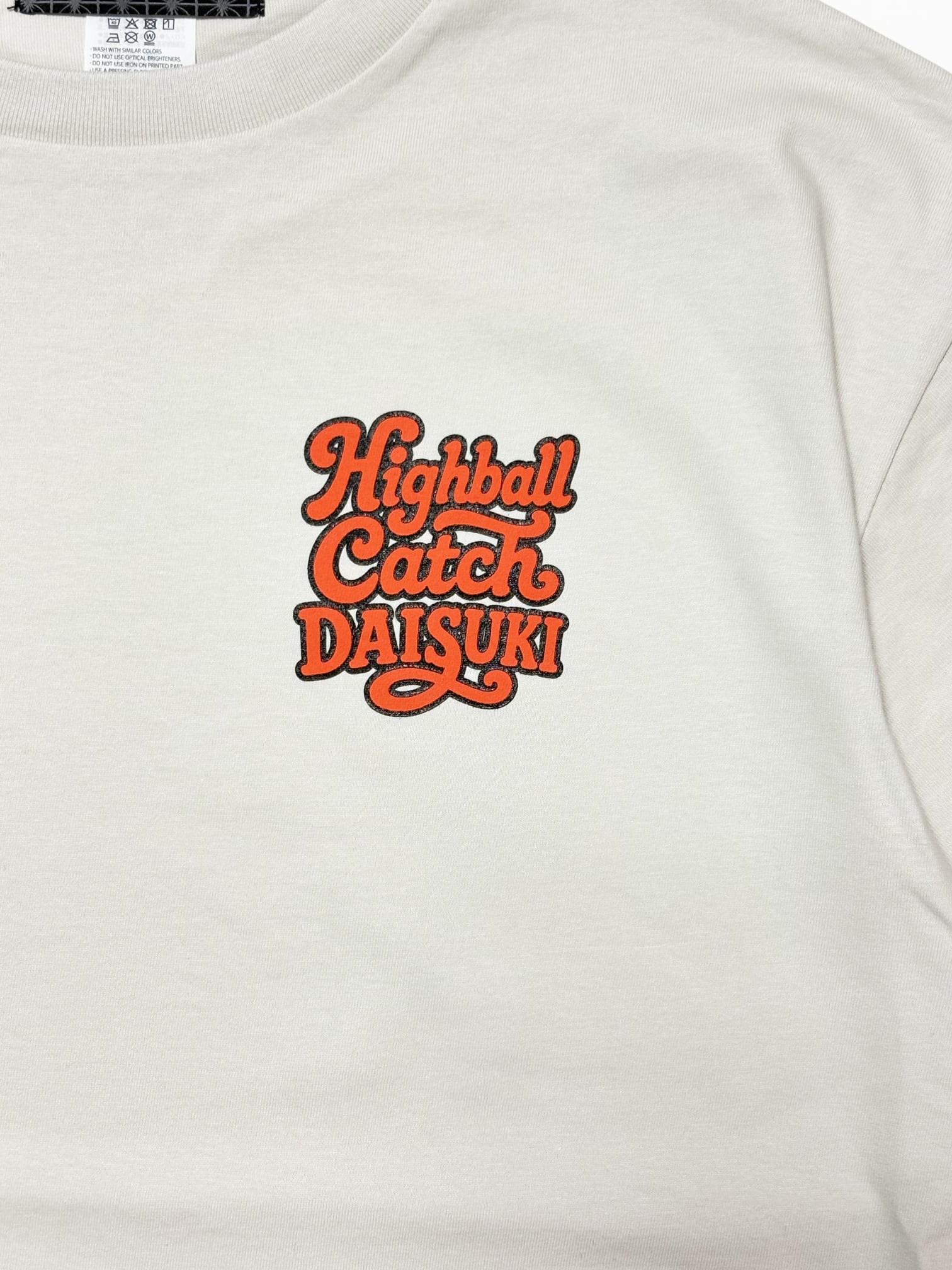 ハイボールTシャツ/アイボリー/YB26SS29 | Yeaboii Online shop