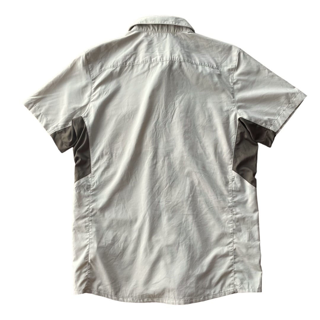 MOUNTAIN HARD WEAR S/S nylon polyester shirt S / マウンテンハード