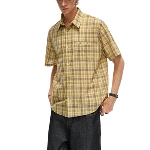 Check design shirt C4330