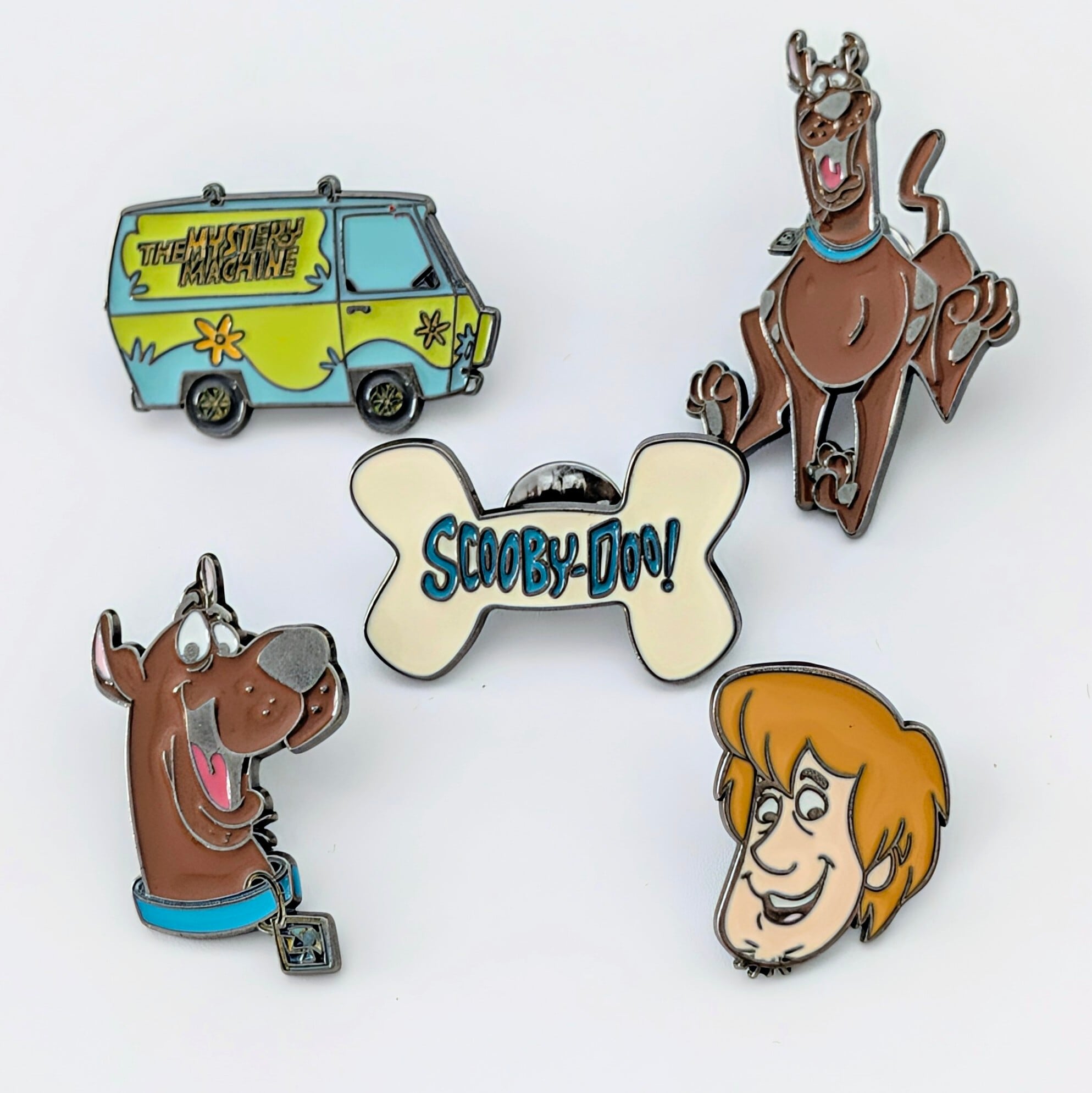 ⚡️SPECIAL PRICE⚡️送料無料！ ★ピンズ PINS★ピンバッジ 【 Scooby-Doo（ スクービードゥー ）】5Pセット / ピンズセット 〚アメリカン雑貨 アメトイ〛
