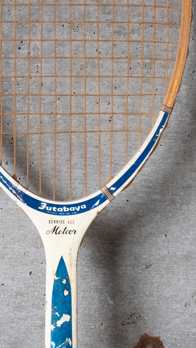 "Futabaya" '80s vintage Wooden tennis racket