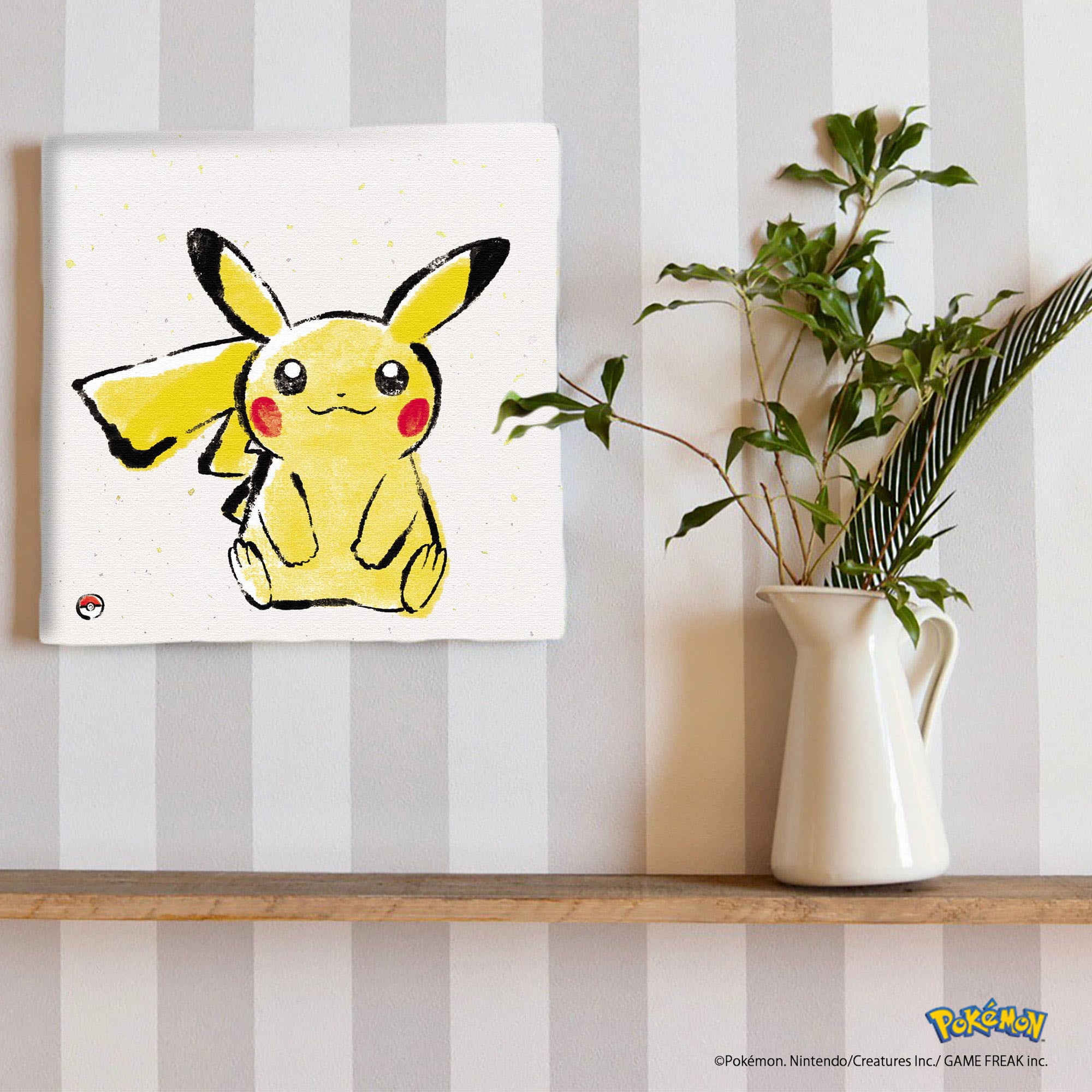 アートパネル ポケットモンスター ポケモン ピカチュウ 筆書き B17