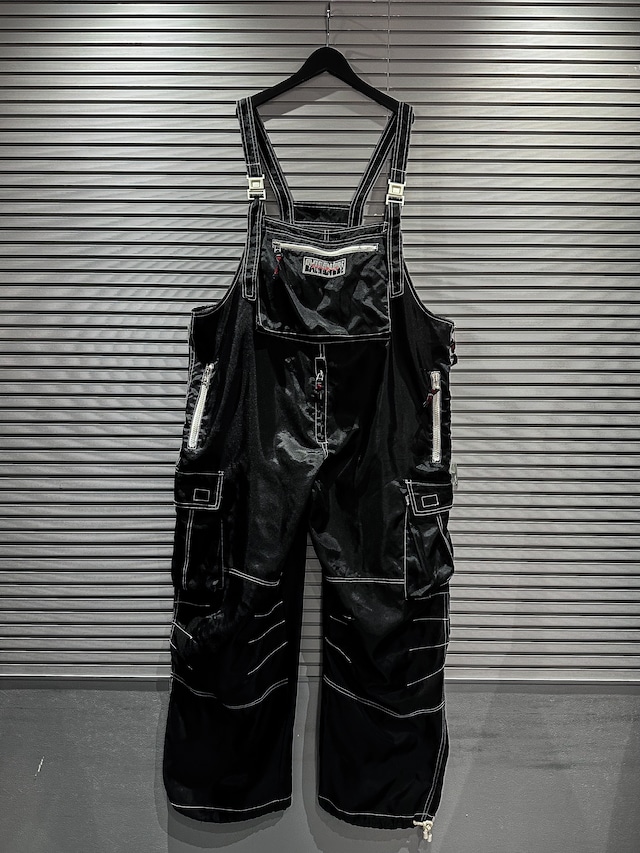 【X VINTAGE】Pocket Gimmick Loose Nylon Overall