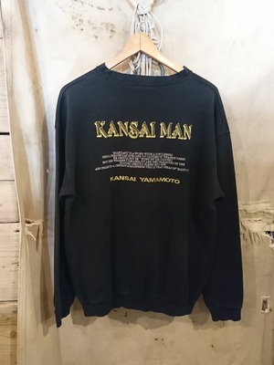 80〜90s YAMAMOTO KANSAI "KANSAI MAN"  SWEAT SHIRT