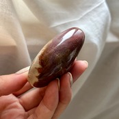 ペトリファイドウッドパームストーン1*天然石パーム*天然石インテリア*置き物