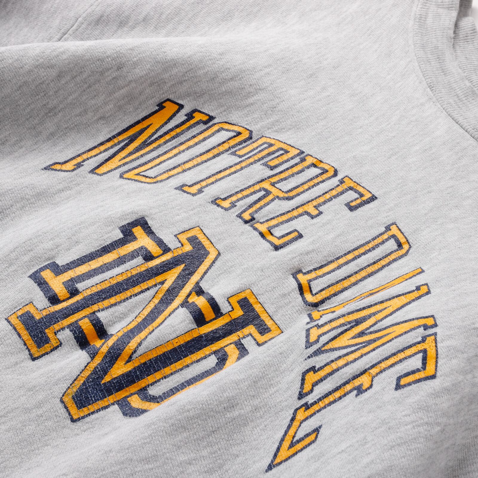 ハグオーワー　妄想カフェ　Paris ヴィンテージ加工トレーナー　美品 極美品】80s champion Reverse Weave Crew 