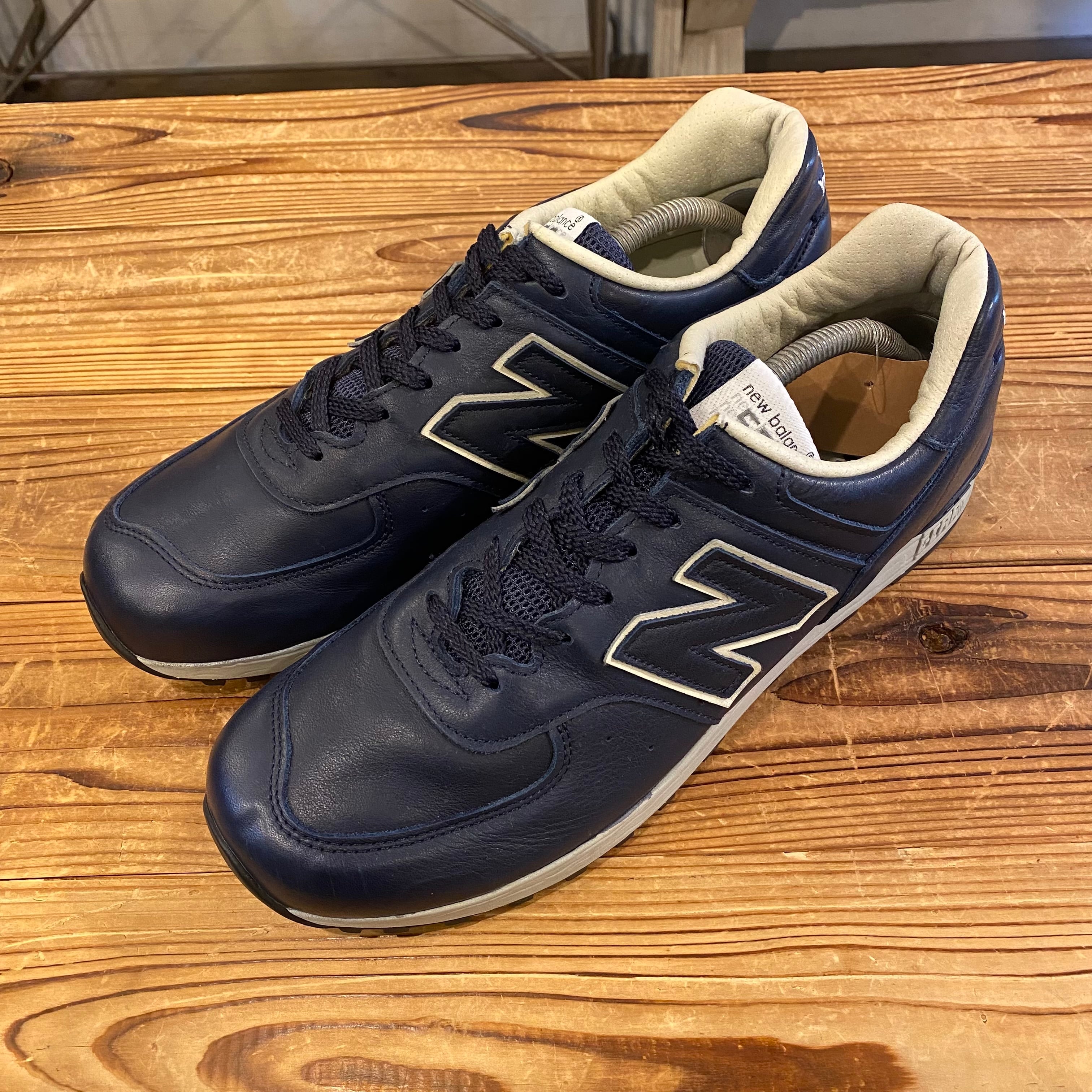 イングランド製 10 NEW BALANCE 576 ネイビーレザー‼️ | zuccaro