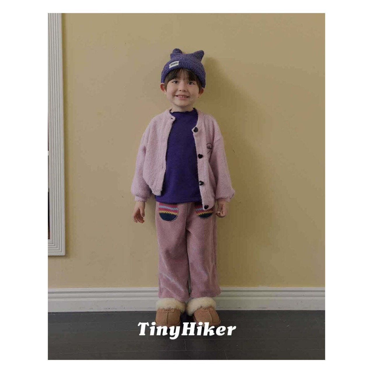 【取寄】Tiny Hiker コラーポップ ナルラリティ|冬服|韓国子供服