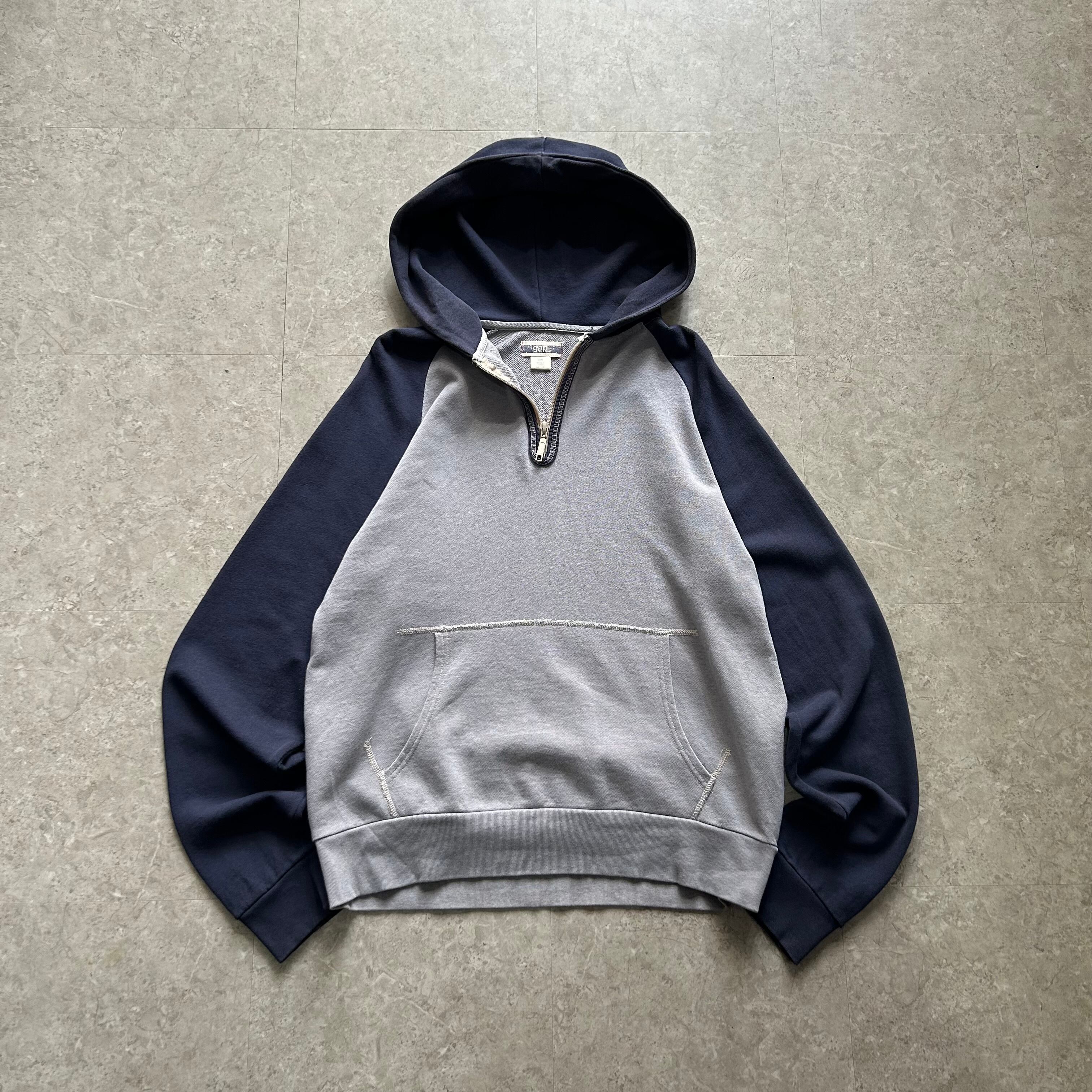 00s GAP half zip hoodie【仙台店】