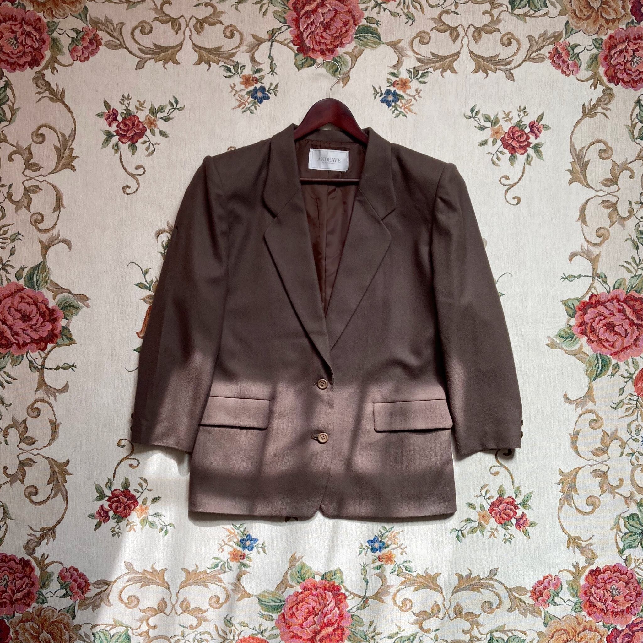 JAPAN vintage 90s brown jacket