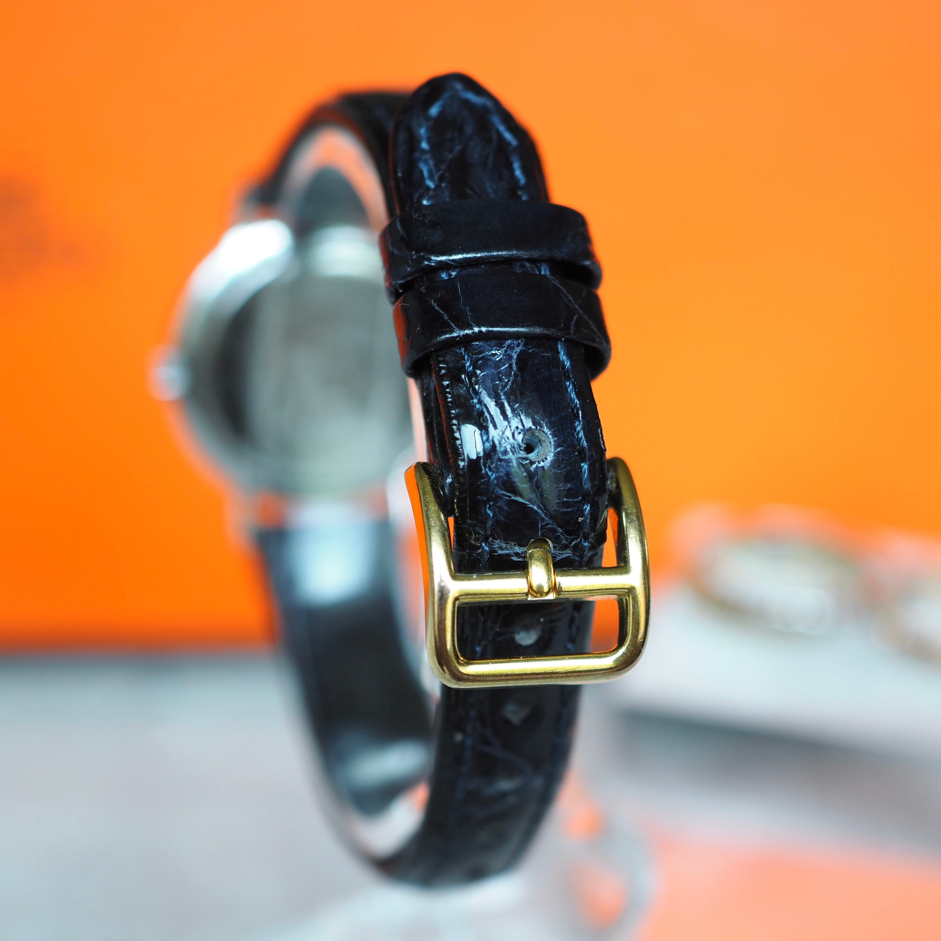 HERMES エルメス メテオール レディース クォーツ ヴィンテージ時計