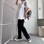 ラメストレートPT/ブラック