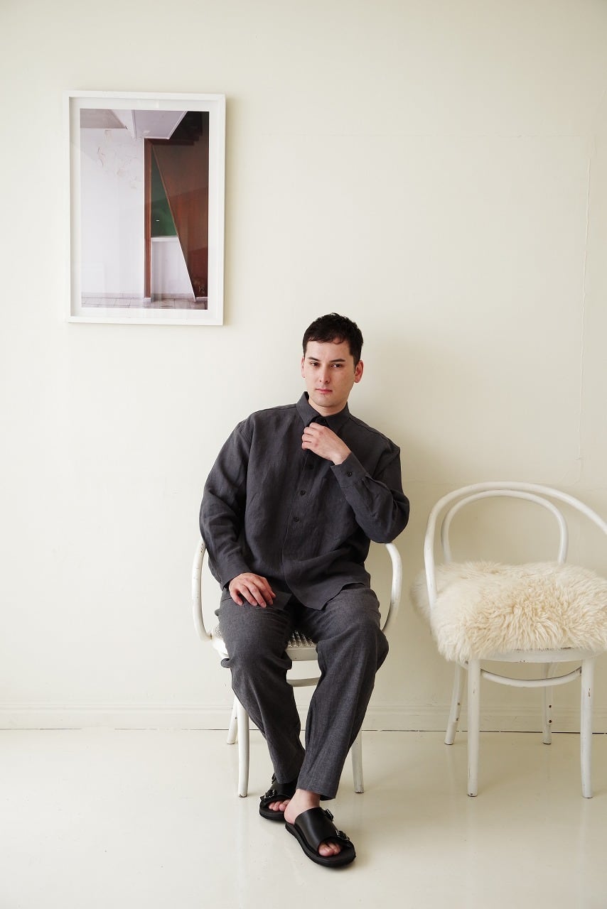 French Linen Lawn B.D. Shirt