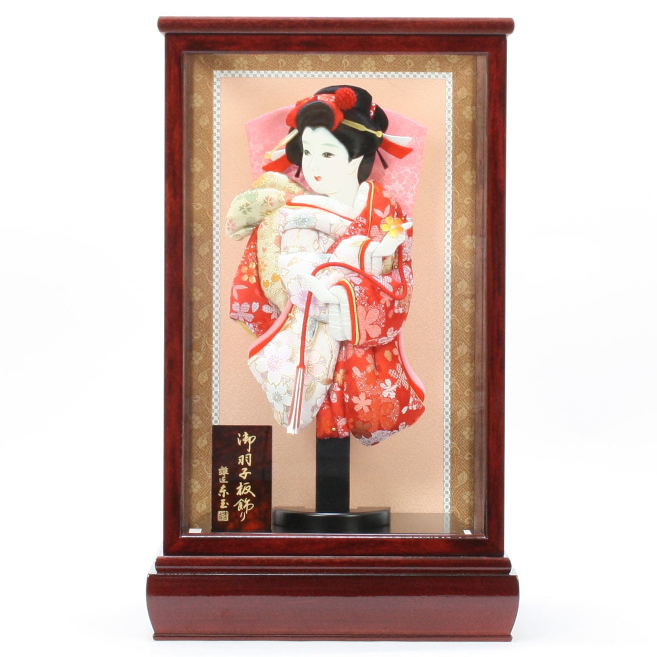 羽子板飾り《商品コード》10110-0142 羽子板飾り10号マホ｜初正月｜省