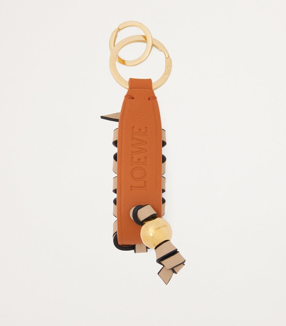 LOEWE クロスブレイデッド キーリング LOEWE】クロスブレイデッド キーリング | willow yamanashi