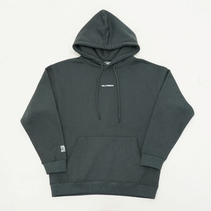 HILLTON RICH バックPBL パーカー / アッシュブラック（裏起毛）