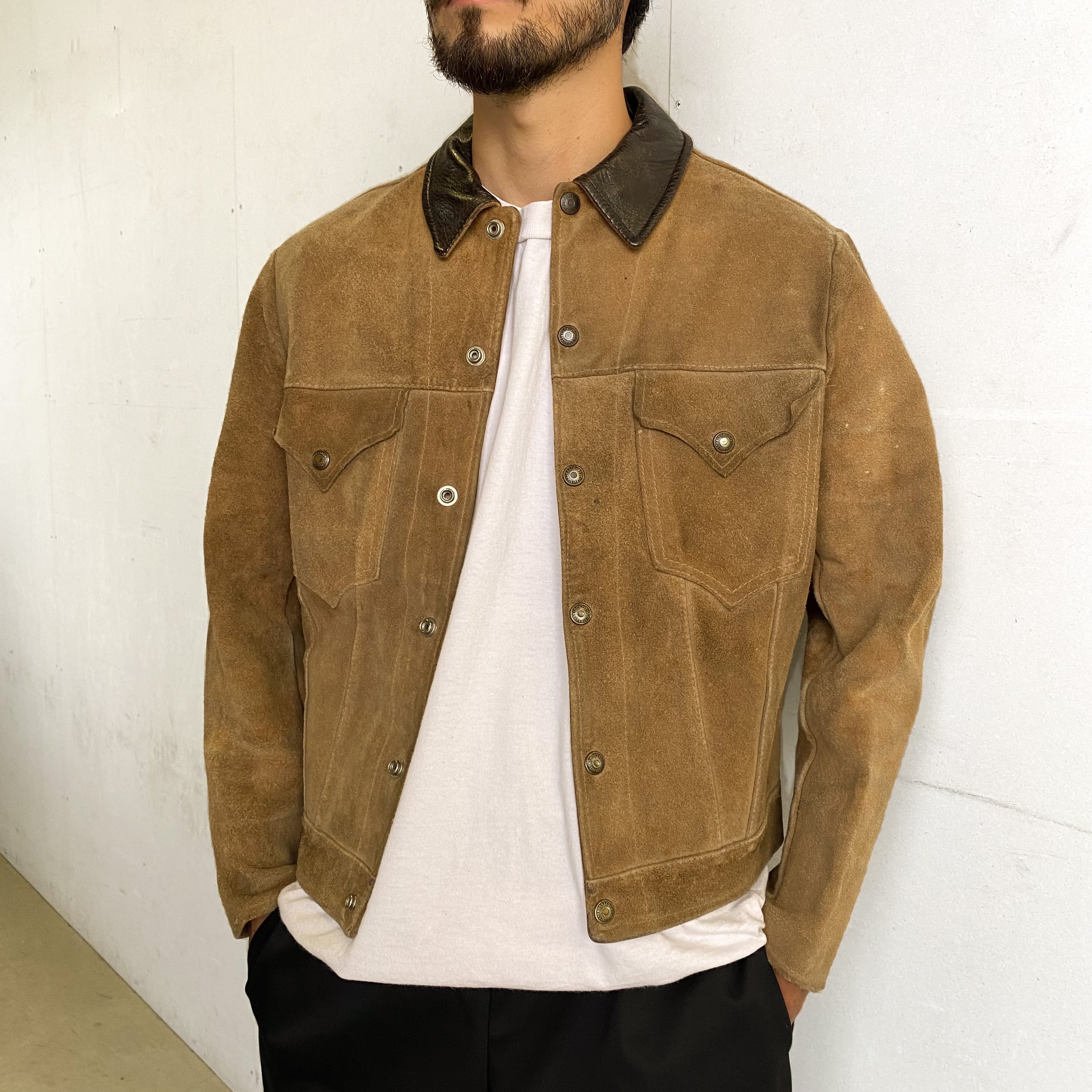 50's LEVI'S Short Horn Suede Jacket / リーバイス ショートホーン ...