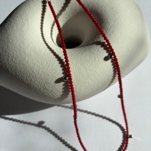 coral necklace