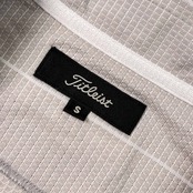 Titleist タイトリスト ボーダー ハーフジップ 半袖 ポロシャツ S/メンズ ゴルフ