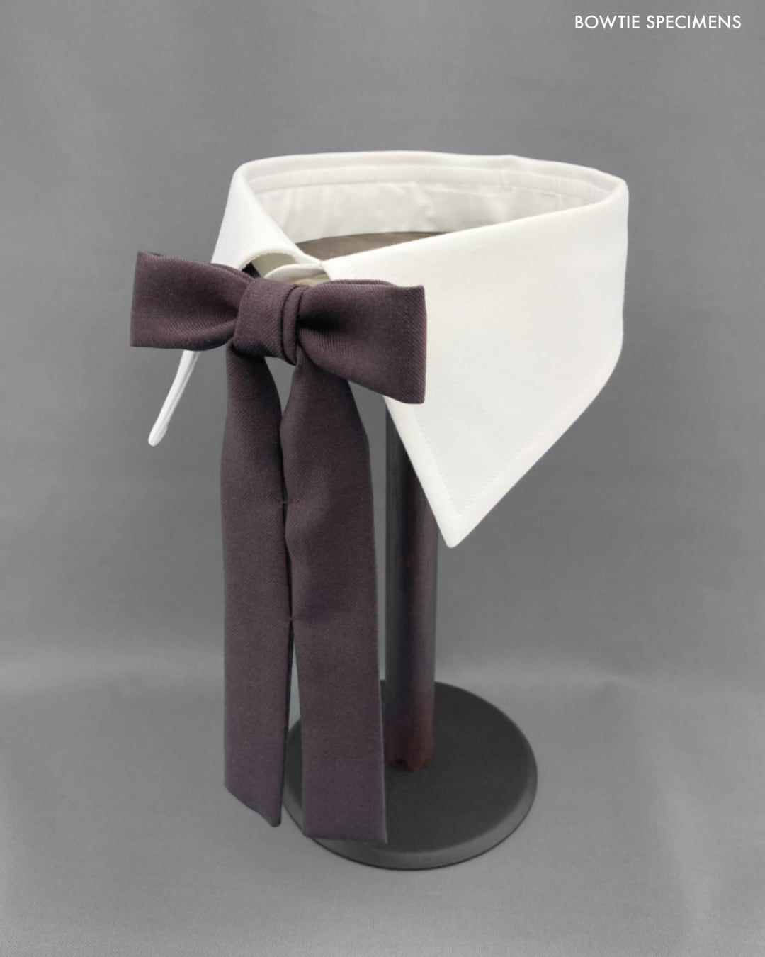 ボウタイ 蝶ネクタイ ウエスタン・スクエアエンド (あずき色