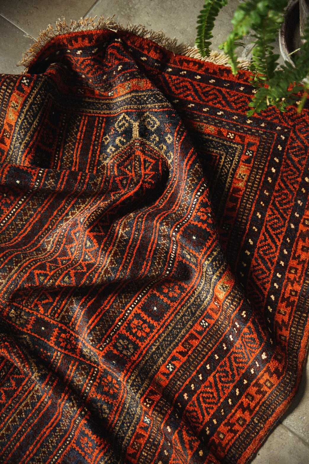 343-Vintage Ali khoja rug