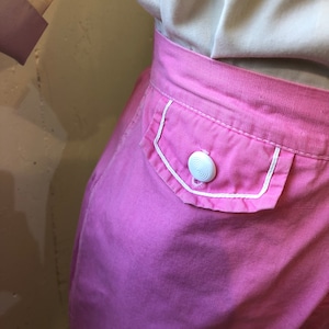 50's pink capri pants