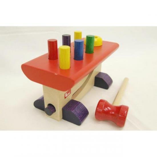 nic ニック社 大工さん ハンマートイ 木製 知育玩具 誕生日 2歳 3歳