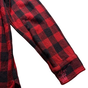 vintage 1940’s buffalo check wool shirt