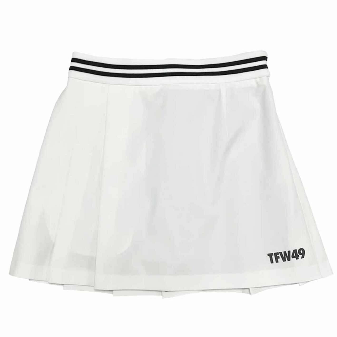 TFW49】《WOMEN'S》WRAP PLEATED SKIRT(WHITE) | Sandy GOLF TFW49】《WOMEN'S》WRAP PLEATED SKIRT(WHITE) | Sandy GOLF