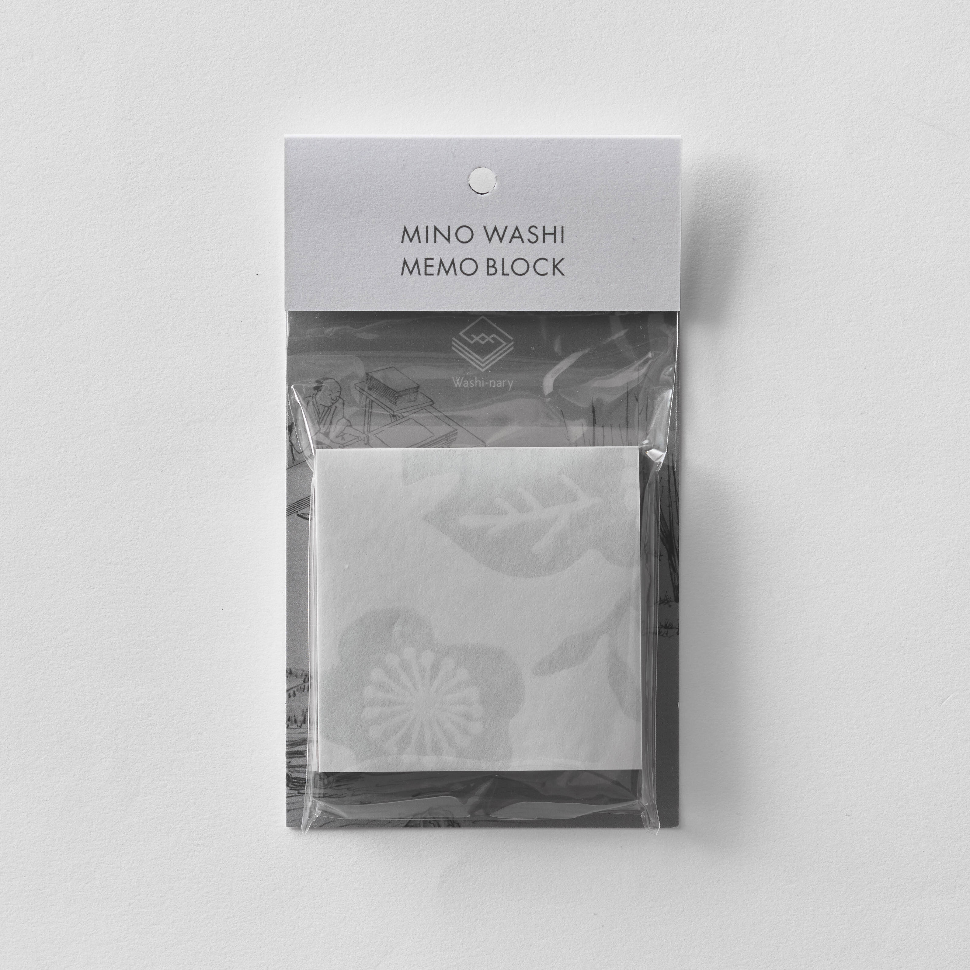 MINO WASHI MEMO BLOCK 美濃和紙メモブロック /梅 | WACCA ONLINE SHOP