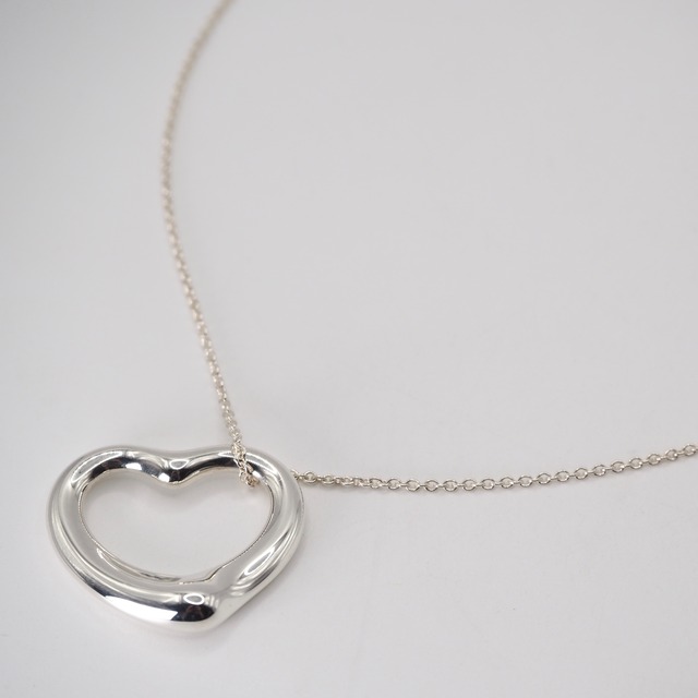 Tiffany&Co. オープンハート ネックレス シルバー925  ティファニー