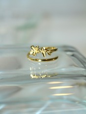 Plumeria ring