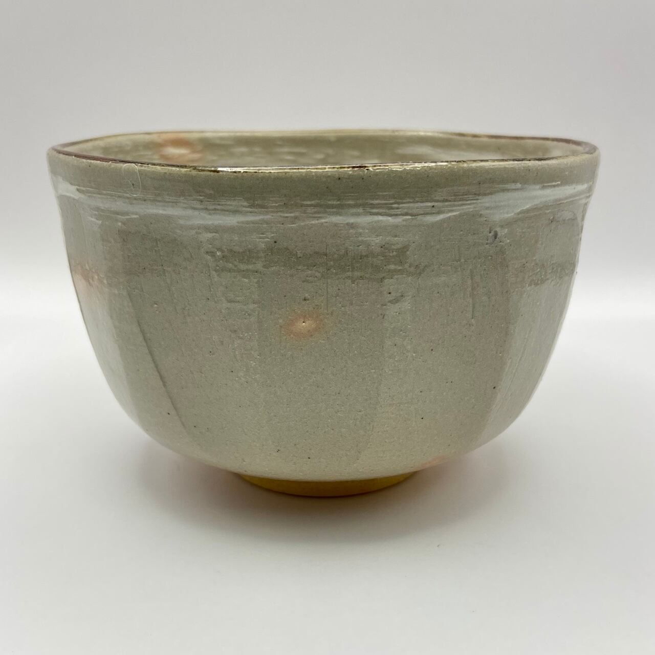 乾山吹流茶碗　南口閑粋　杣山焼 共箱 新品】茶碗 乾山 吹流し 杣山焼 南口閑粋 共箱入 | 茶道具 錦玉堂