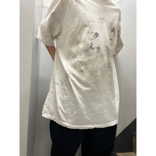 00's carhartt "ヘドロボロ" Tee