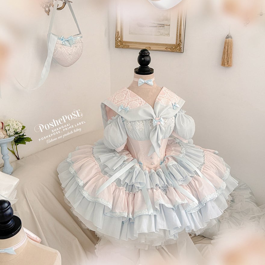 ロリータドレス パーティドレス プリンセスドレス お姫様ドレス