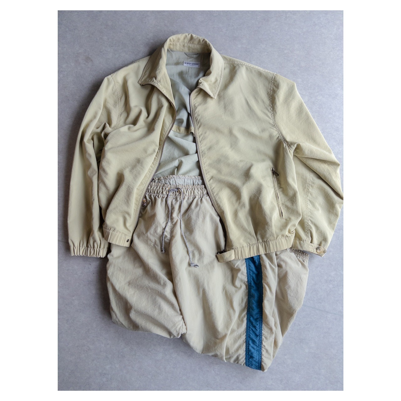 GIORGIO ARMANI LE COLLEZIONI Nylon Bomber Jacket