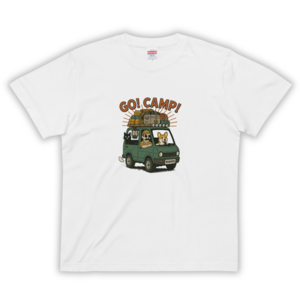 GO! CAMP!　ハイクオリティーTシャツ　T0016