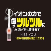 KISS YOU(キスユー) イオン歯ブラシ 山切レギュラー ふつう 替えブラシ (2本)