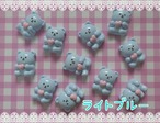 お得✨[30個]ハートだっこくまちゃん♡／６色:22mm×17mm