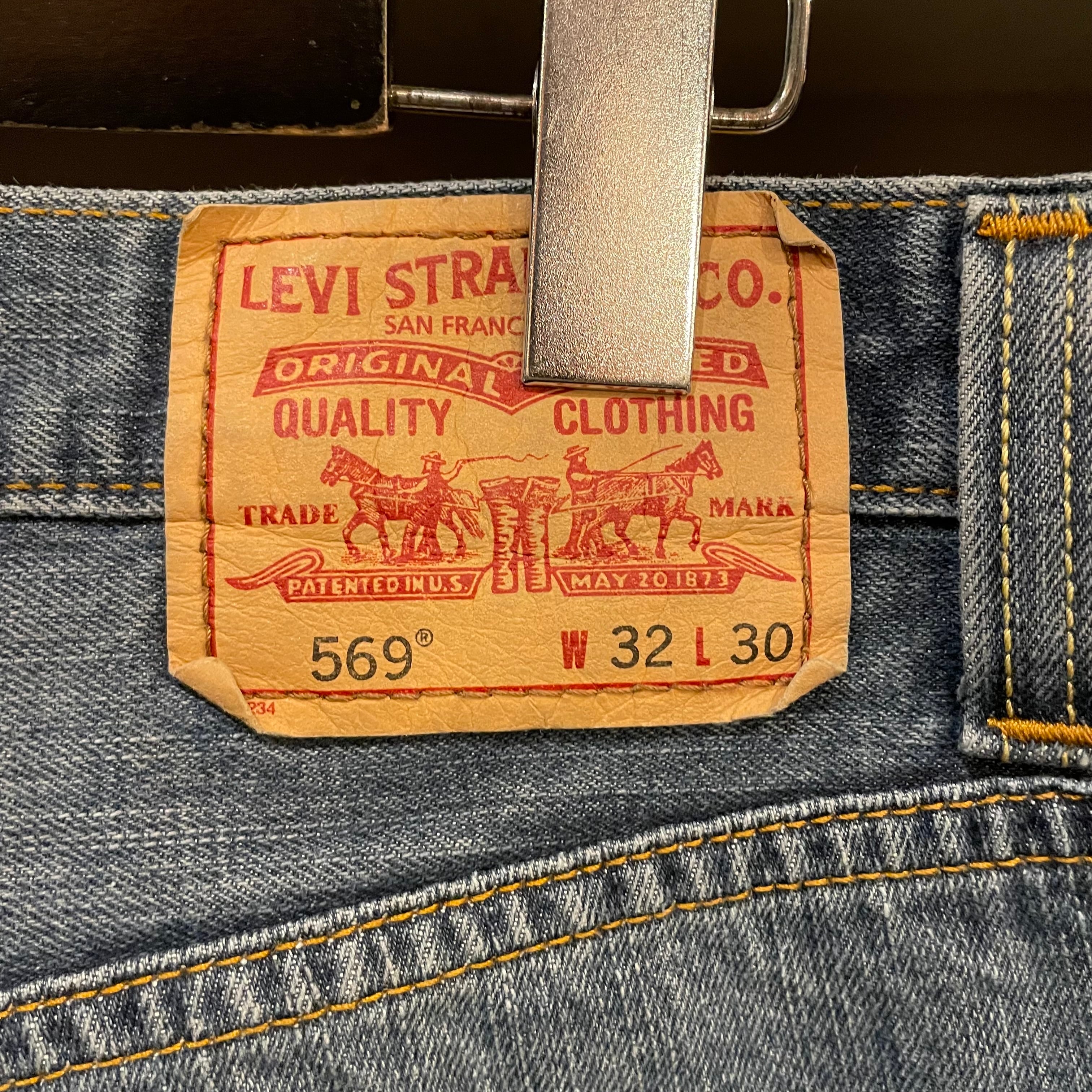 09's Levis 569 Wide Straight Denim Pants | VOSTOK