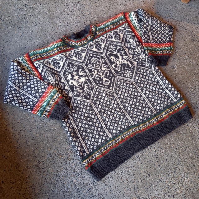 DALE of NORWAY? ノルディックセーター used [201011]