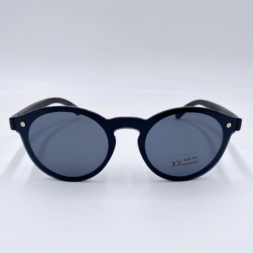 Round Sunglasses “Malibu” 【Black】