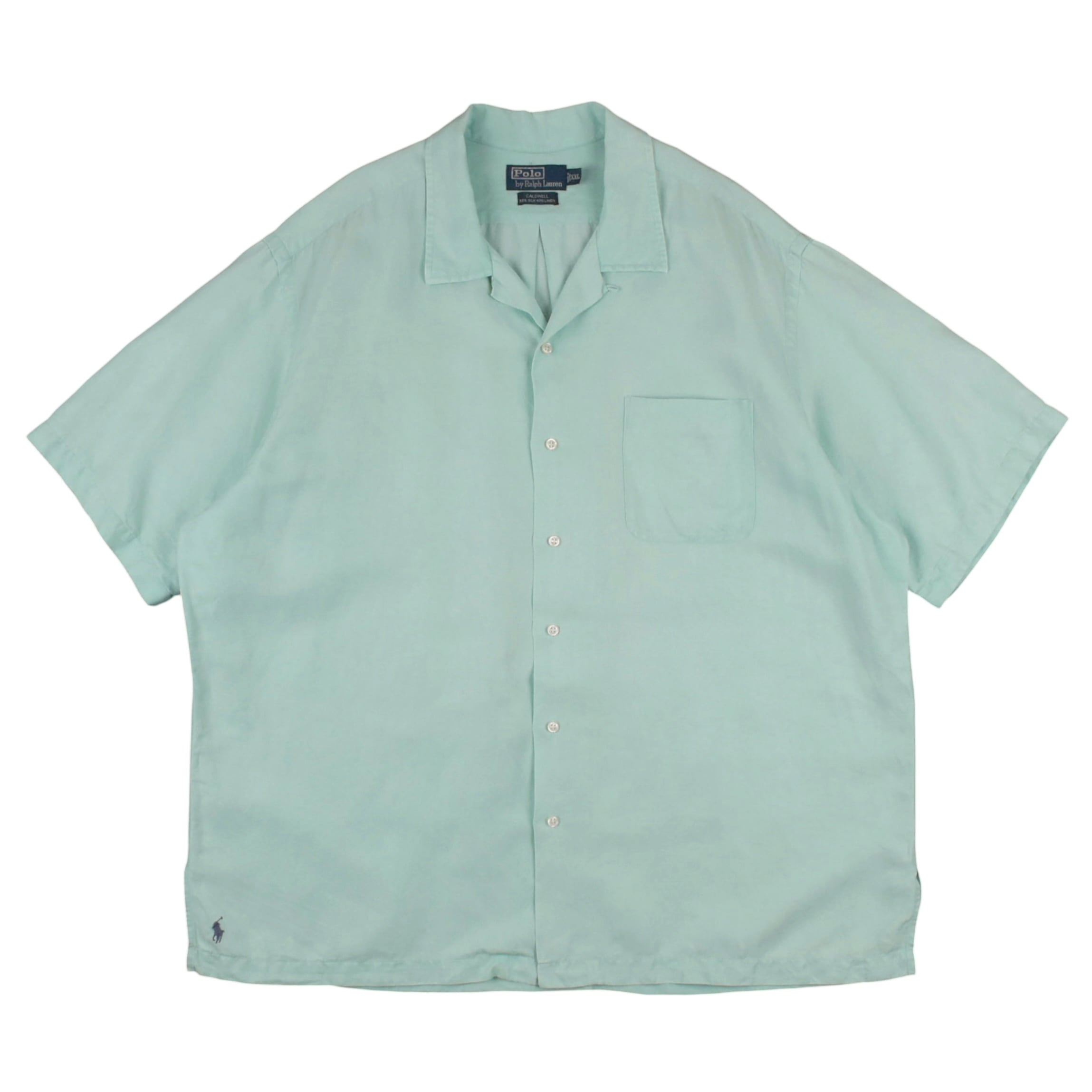90s Polo Ralph Lauren Shirt IMPORTED SILK / XL | yowakeup