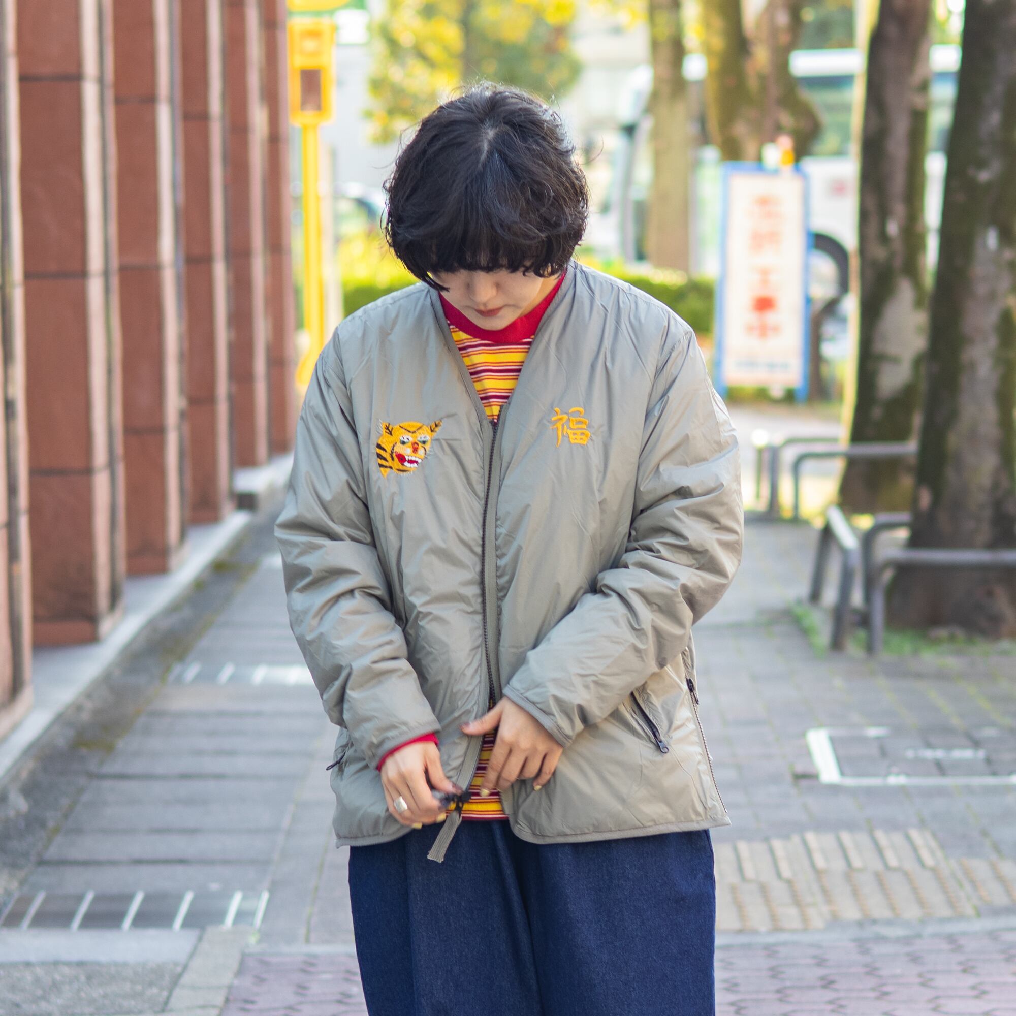 UNISEX】ジャパンスペシャル リバーシブル ベトジャン ダウン