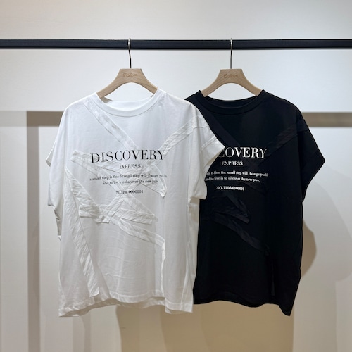 【オンライン限定】テーププリントTシャツ