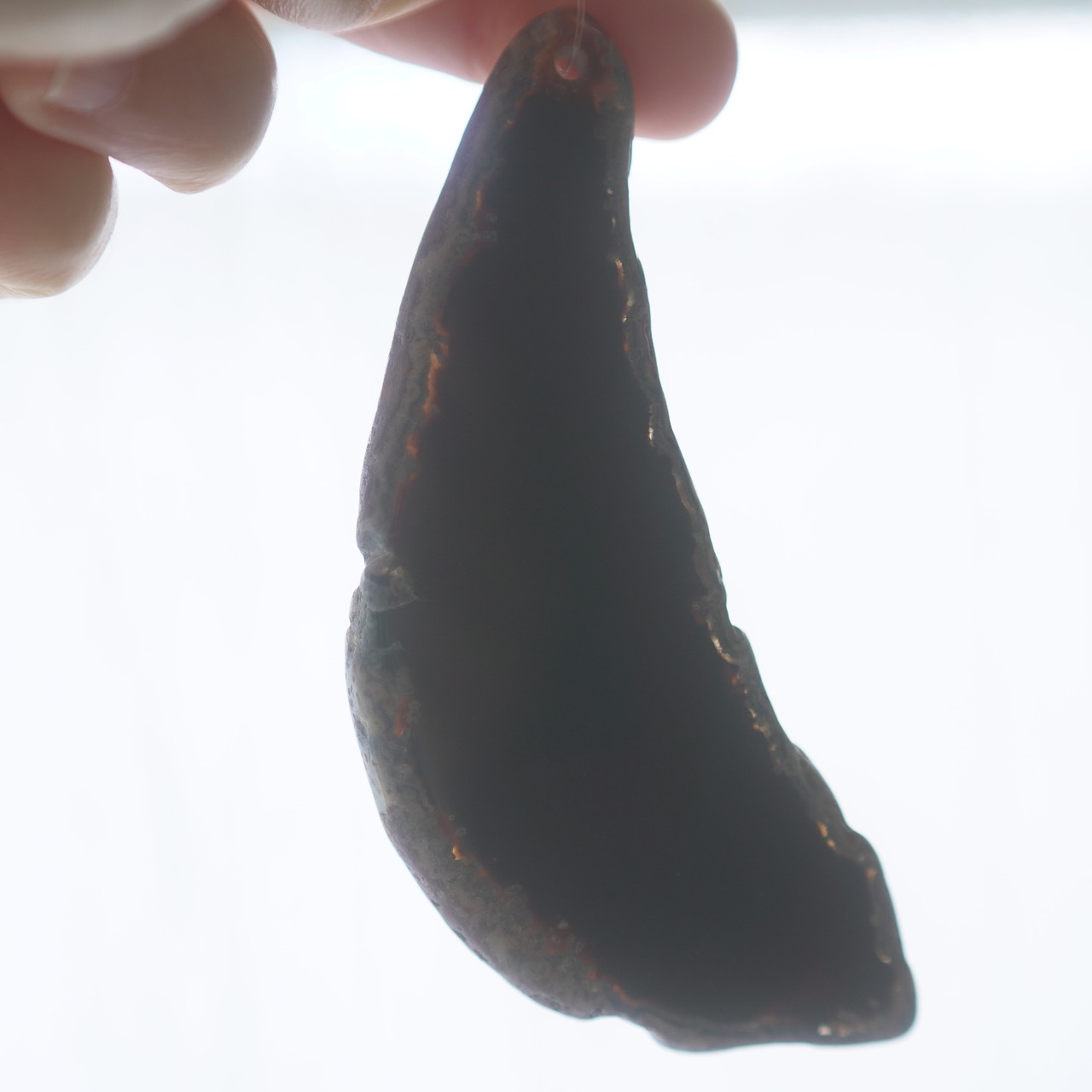 Lunar Eclipse 02 - アゲートヒーリングチャイム / Agate Sun Catcher Wind Chime 407