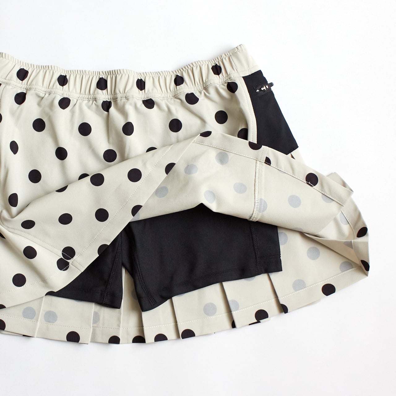 ranor（ラナー）DOT SKIRT（ドットスカート）- BEIGE レディース
