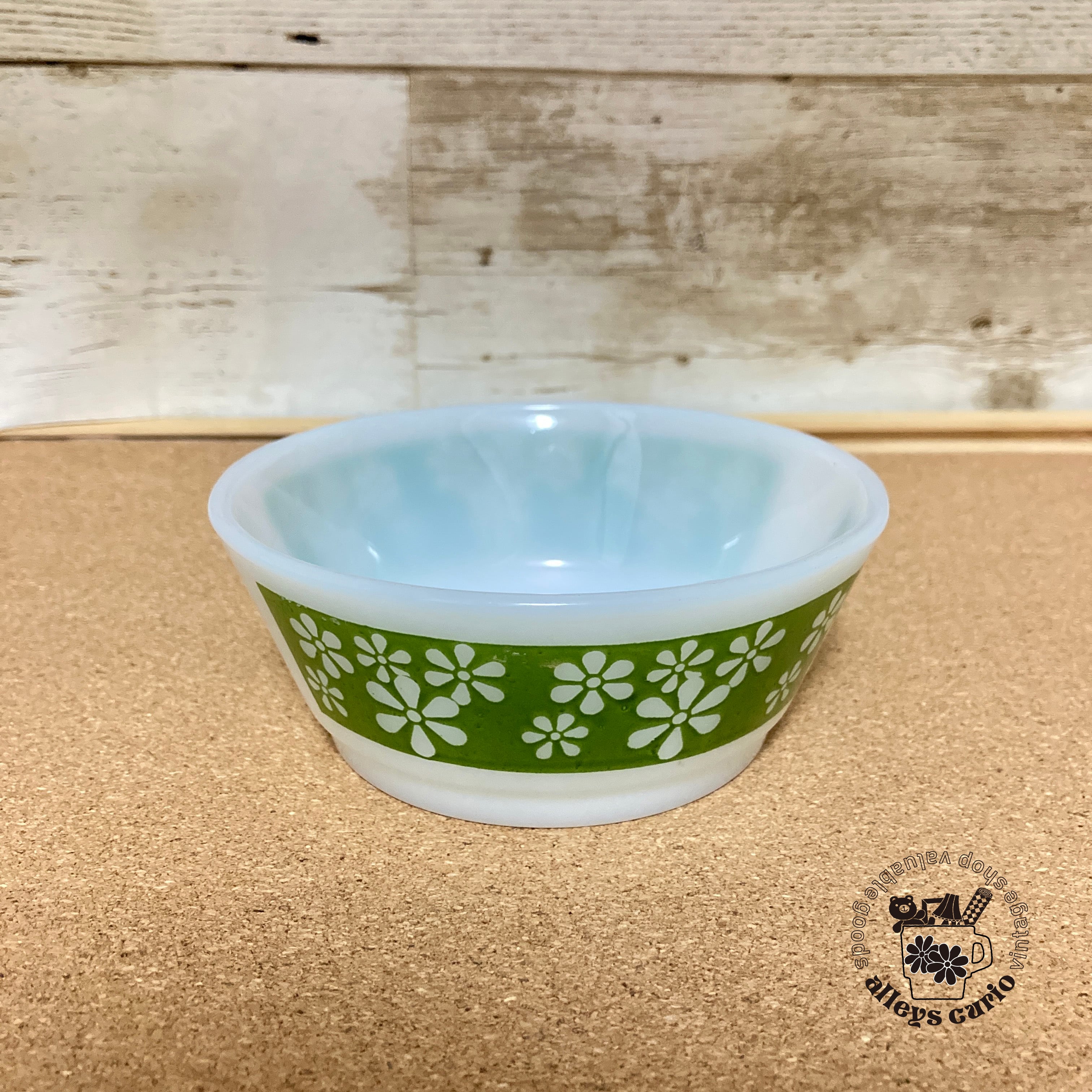 ファイヤーキング　ボウル　フラワー柄　大 ファイヤーキング ボウル フラワー柄 大 Fire-King 15oz ボウル